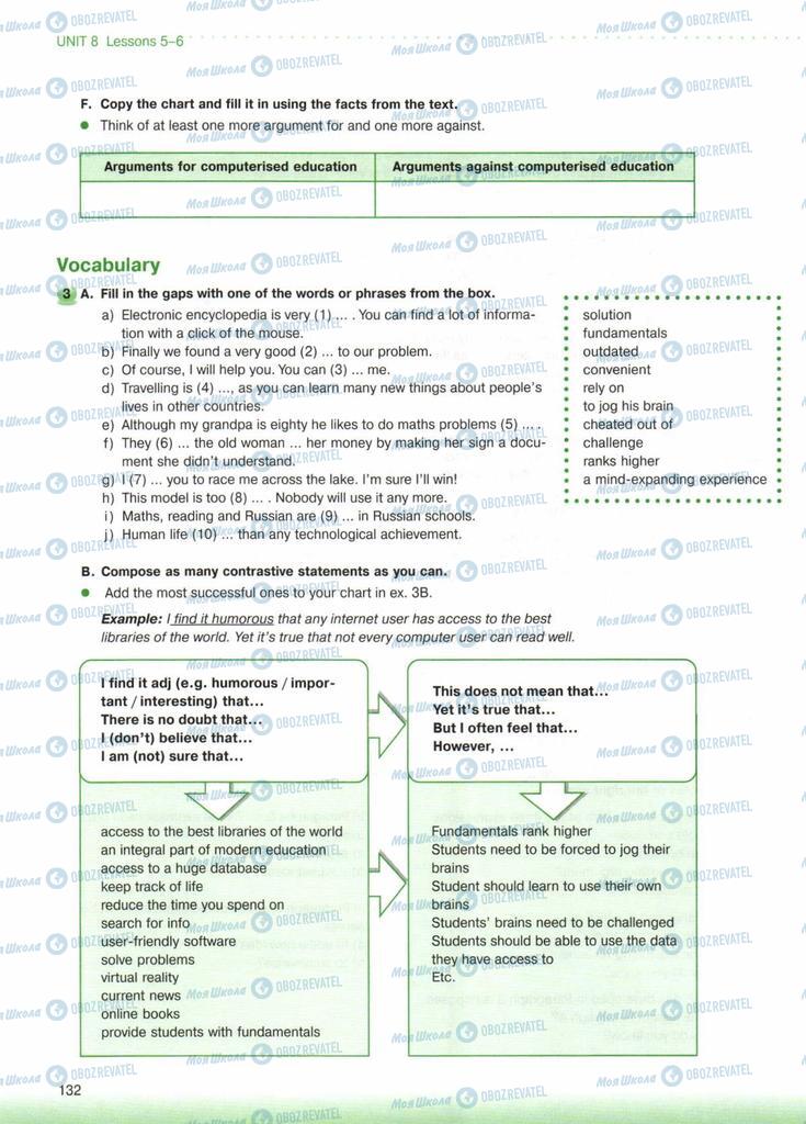 Учебники Английский язык 10 класс страница  132