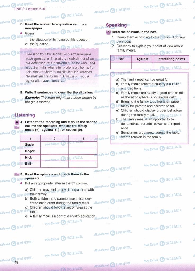 Учебники Английский язык 10 класс страница  48