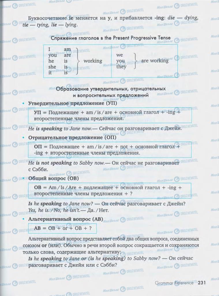 Підручники Англійська мова 10 клас сторінка  231