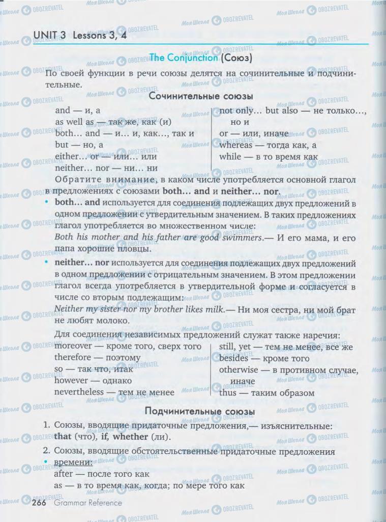 Підручники Англійська мова 10 клас сторінка  266