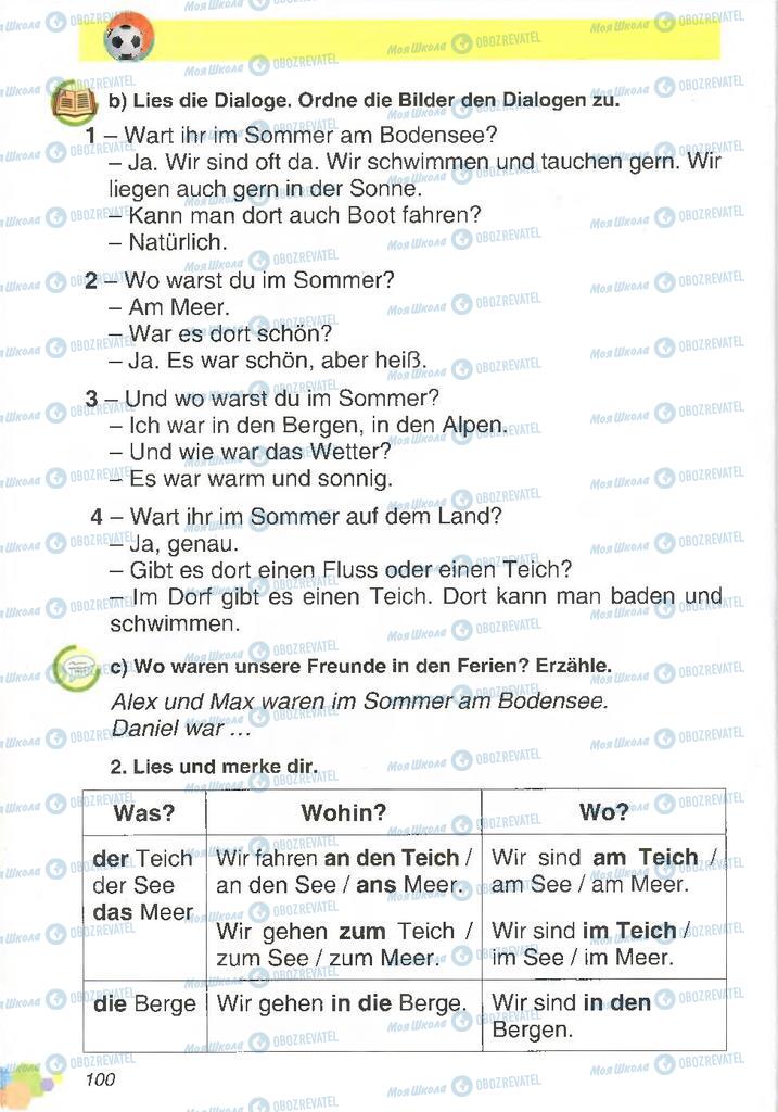 Учебники Немецкий язык 2 класс страница 100