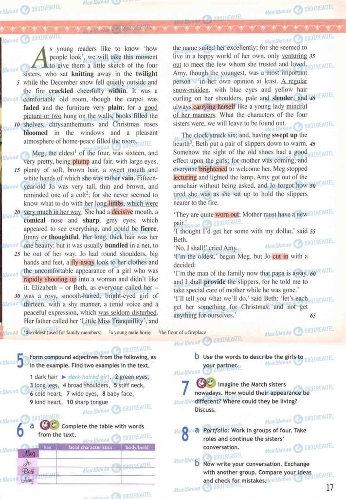 Учебники Английский язык 10 класс страница  17
