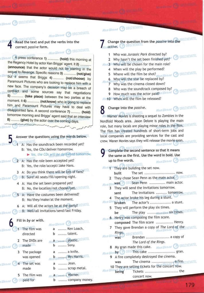 Учебники Английский язык 10 класс страница  179