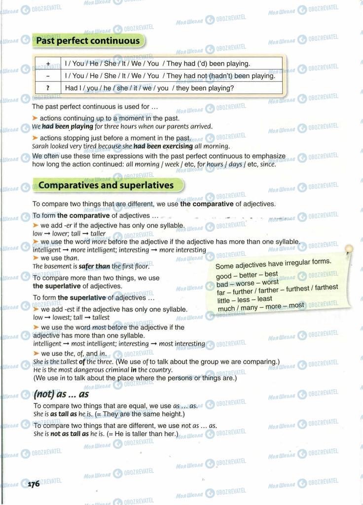 Підручники Англійська мова 10 клас сторінка  176