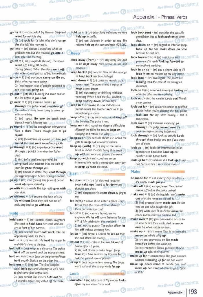 Підручники Англійська мова 10 клас сторінка  193
