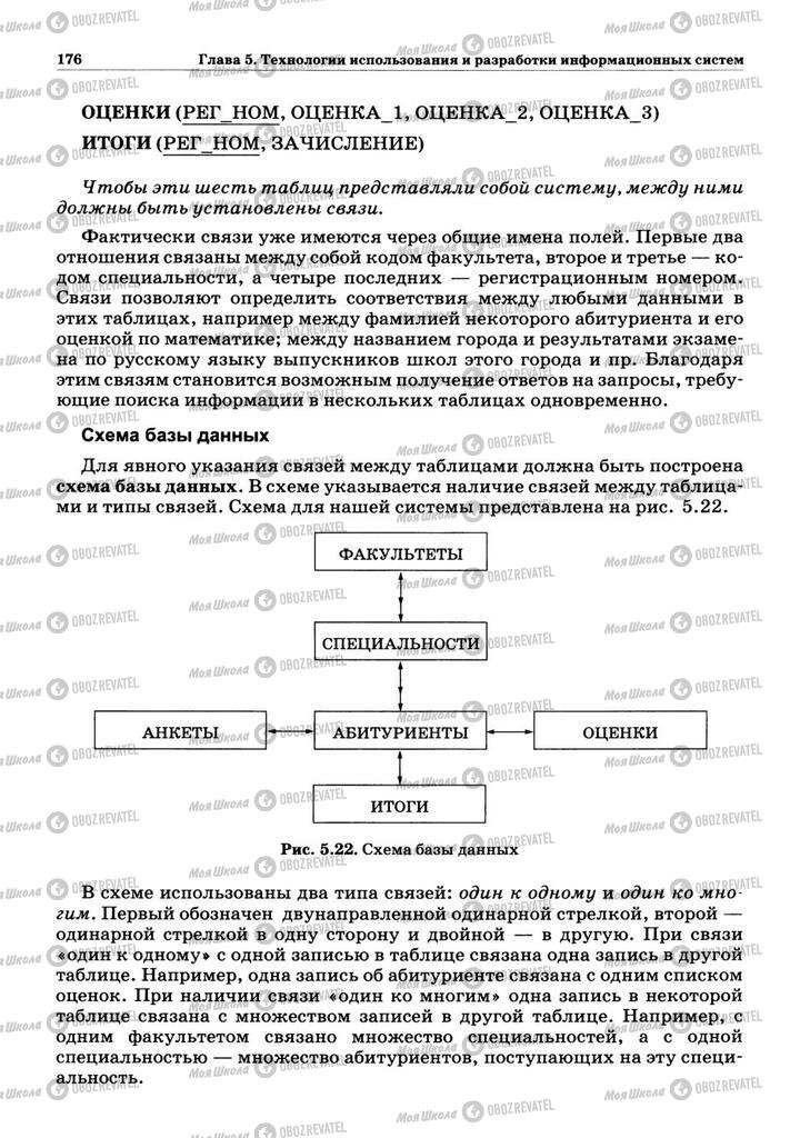 Підручники Інформатика 10 клас сторінка 176