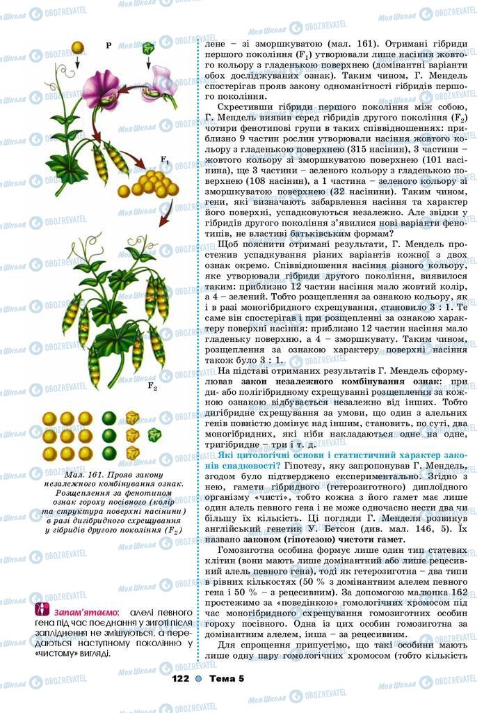 Учебники Биология 9 класс страница 122