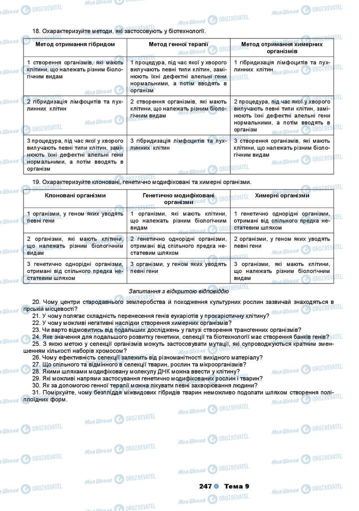 Учебники Биология 9 класс страница 247