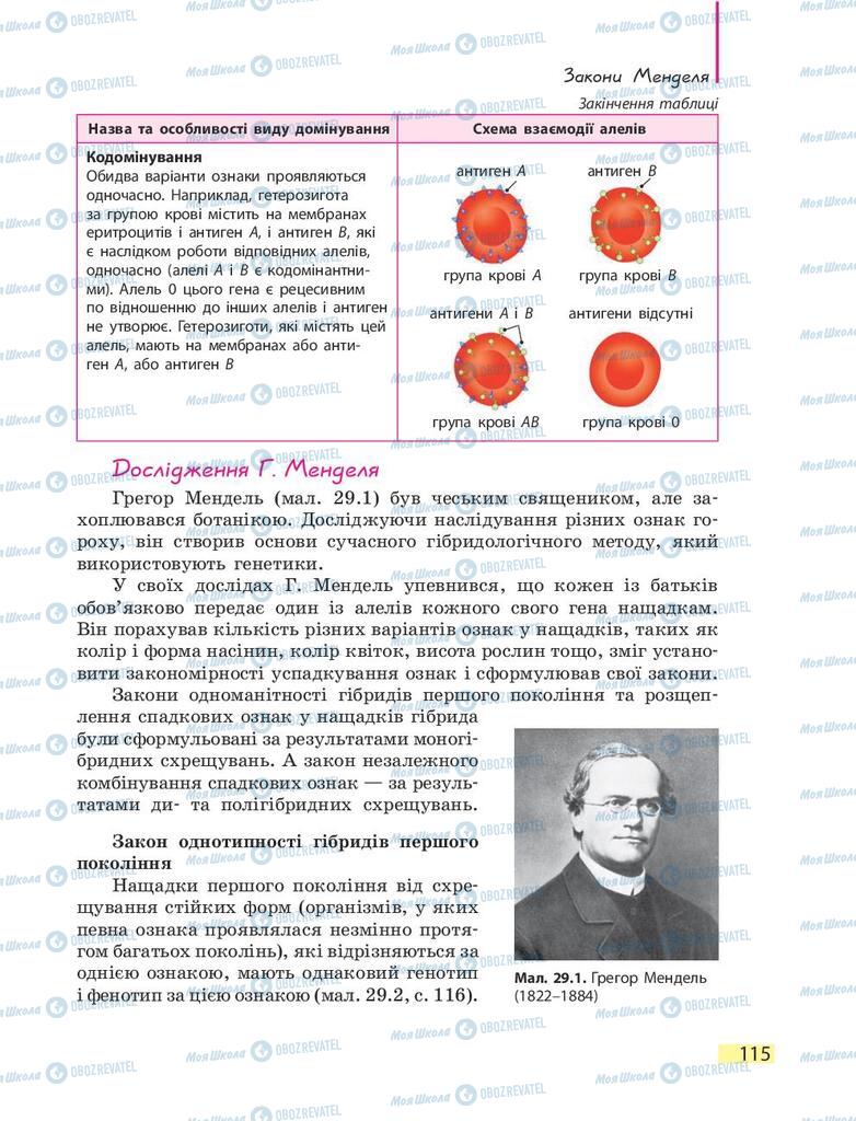 Учебники Биология 9 класс страница 115