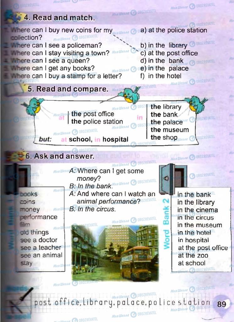 Учебники Английский язык 3 класс страница 89