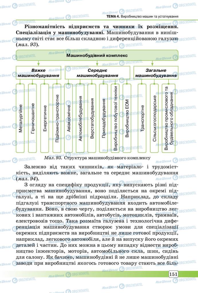 Учебники География 9 класс страница  151