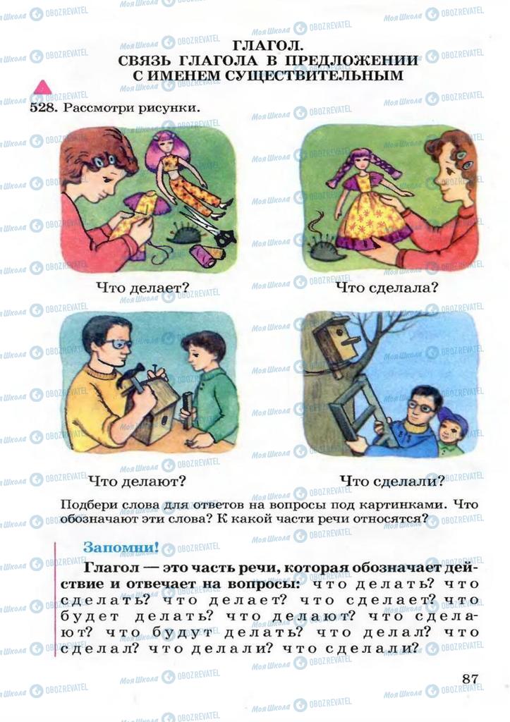 Учебники Русский язык 3 класс страница  87