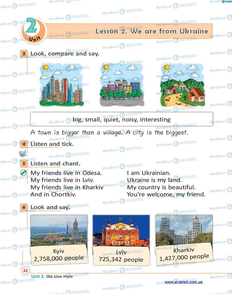 Учебники Английский язык 4 класс страница 32