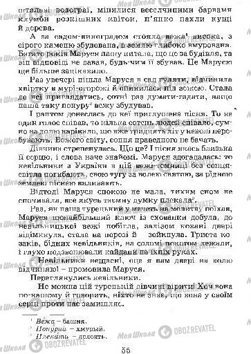 Підручники Українська мова 4 клас сторінка 55