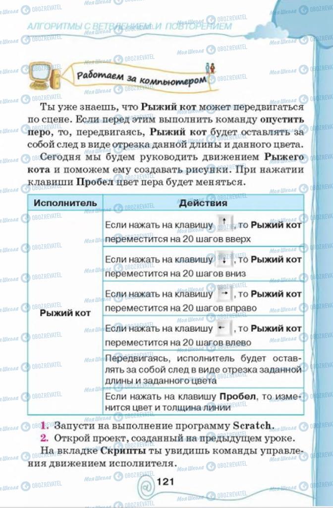 Учебники Информатика 4 класс страница 121