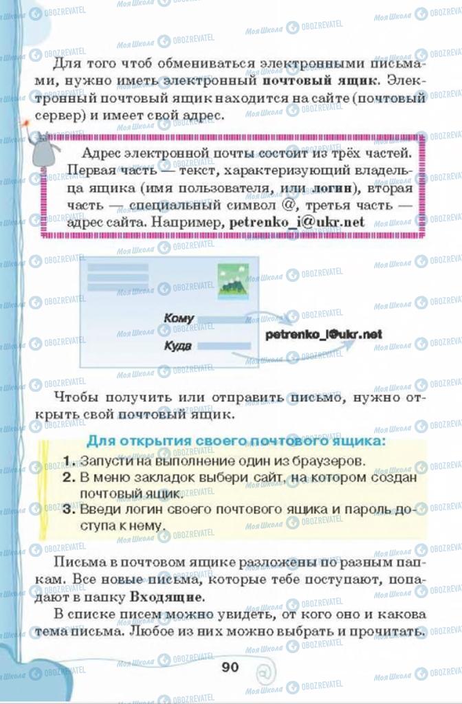 Підручники Інформатика 4 клас сторінка 90