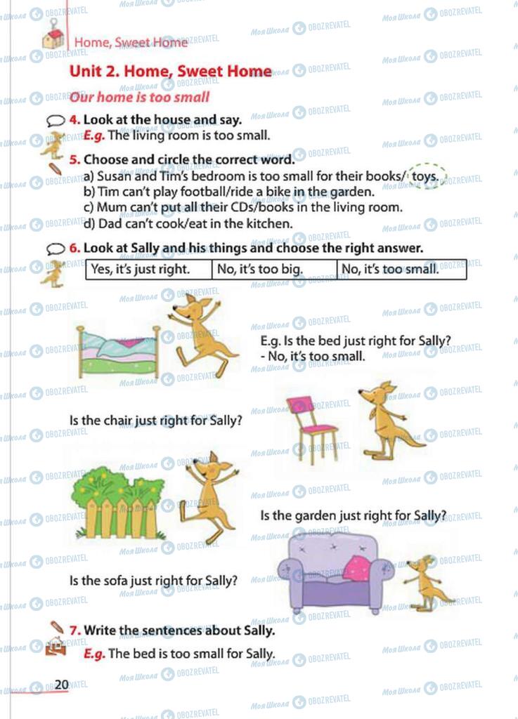 Учебники Английский язык 4 класс страница 20