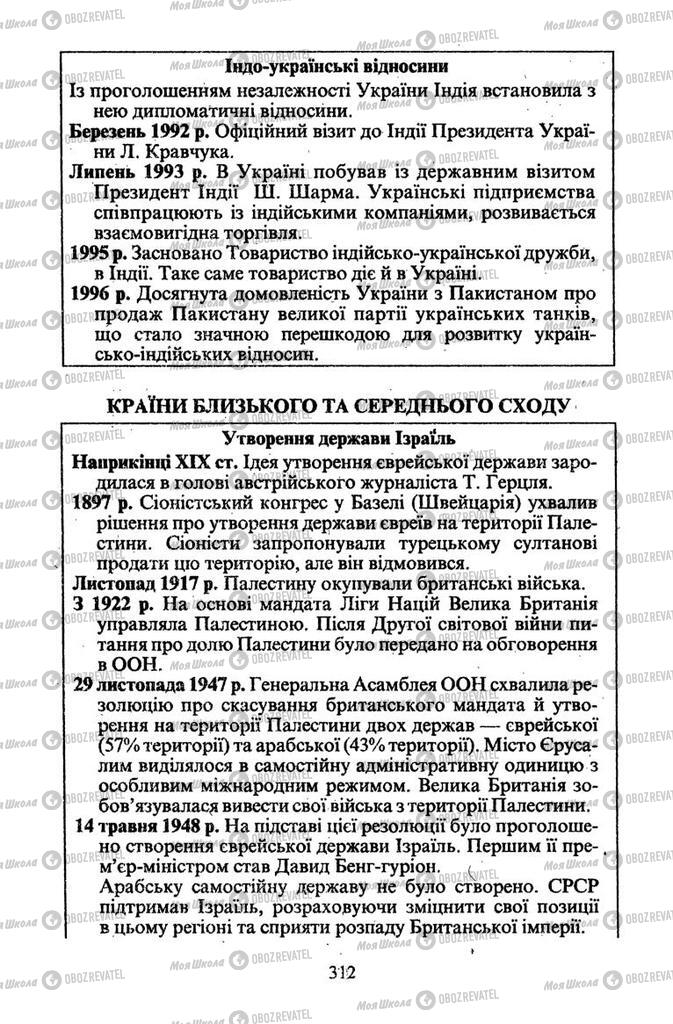 Підручники Всесвітня історія 11 клас сторінка 312