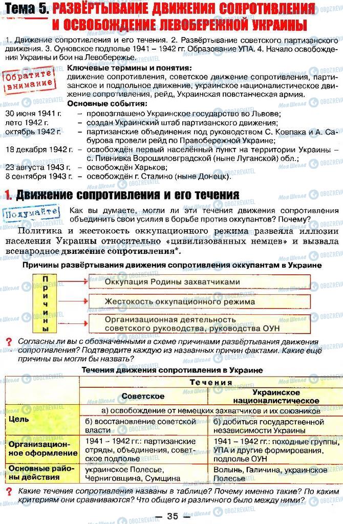 Учебники История Украины 11 класс страница 35