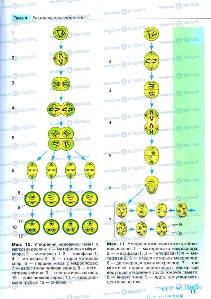 Учебники Биология 11 класс страница 17