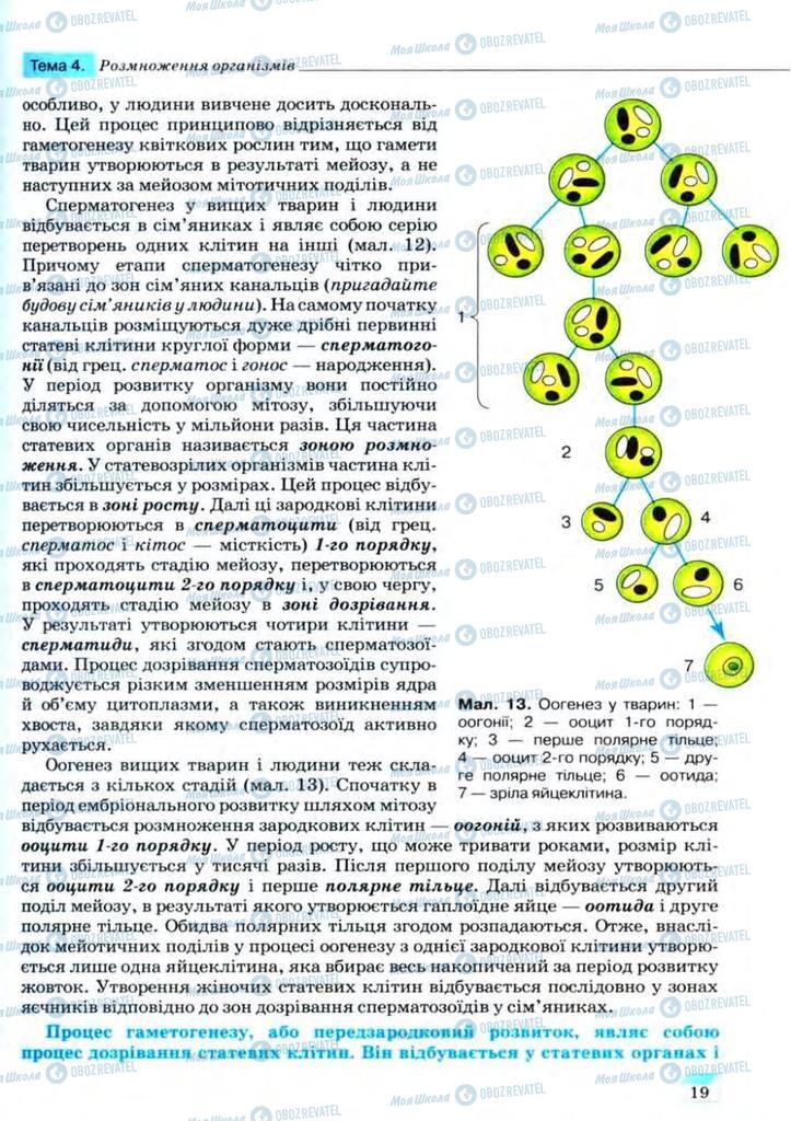 Учебники Биология 11 класс страница 19