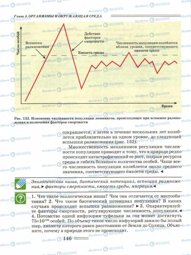 Учебники Биология 11 класс страница 146