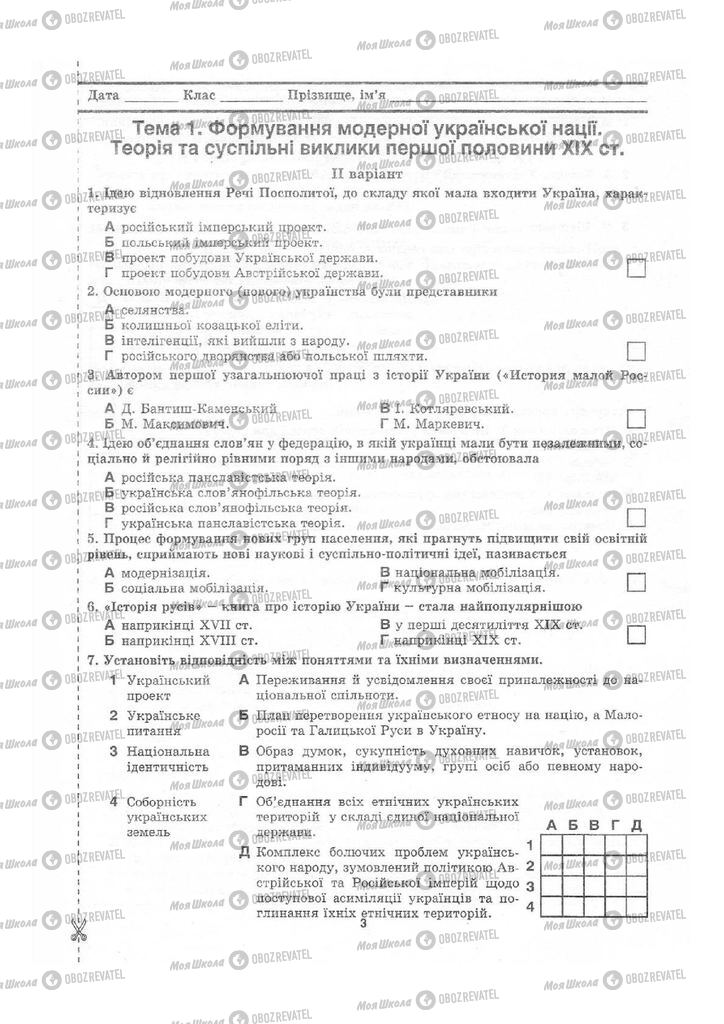 Підручники Історія України 9 клас сторінка 3