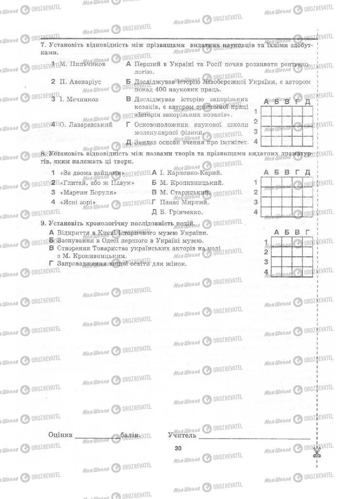Учебники История Украины 9 класс страница  30
