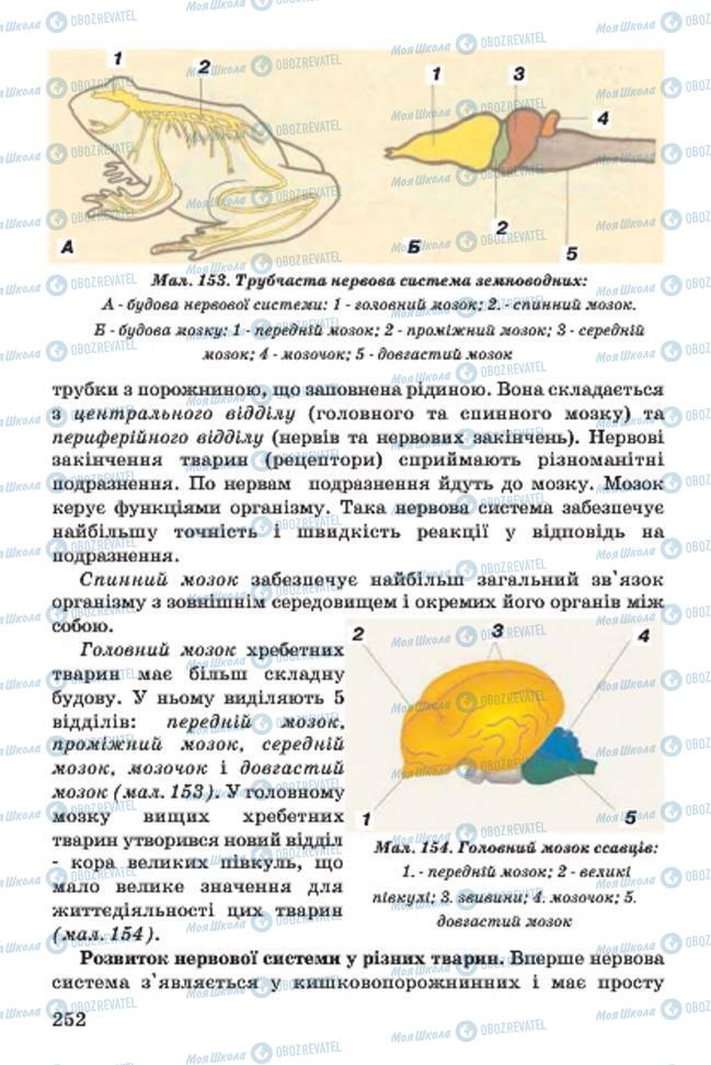 Учебники Биология 7 класс страница 252