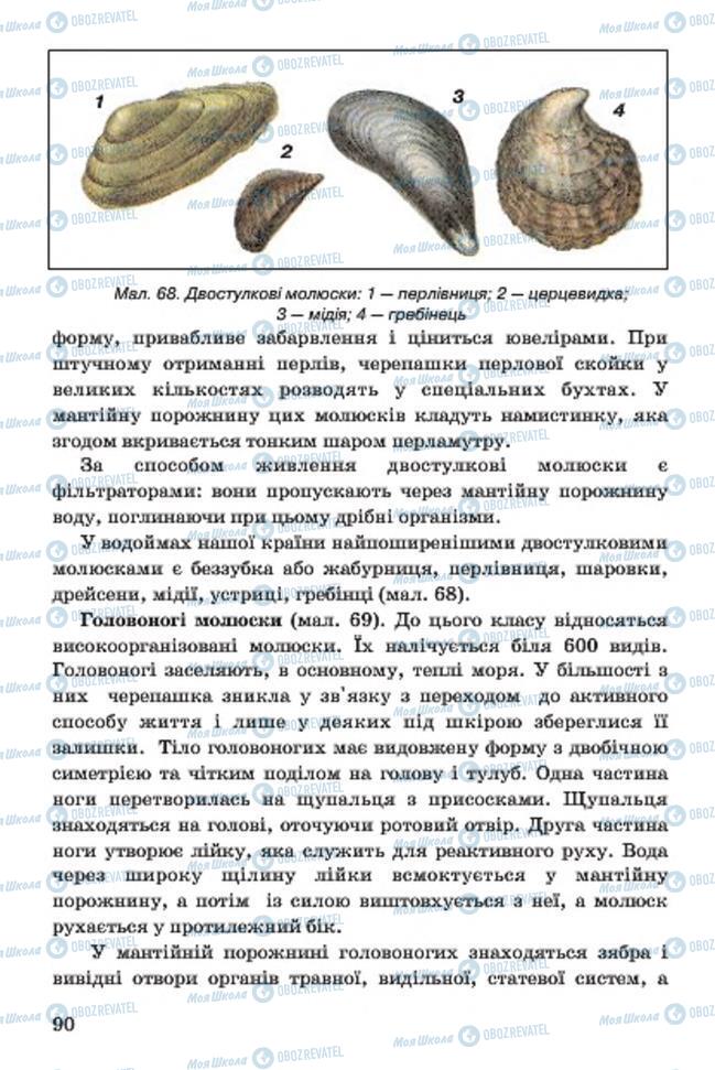 Учебники Биология 7 класс страница 90