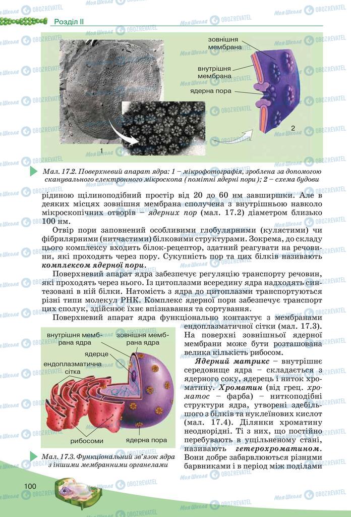 Підручники Біологія 10 клас сторінка  100