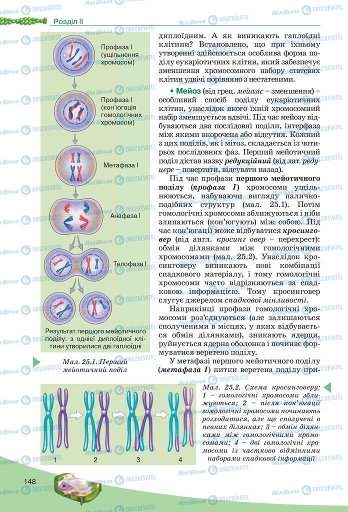 Учебники Биология 10 класс страница  148