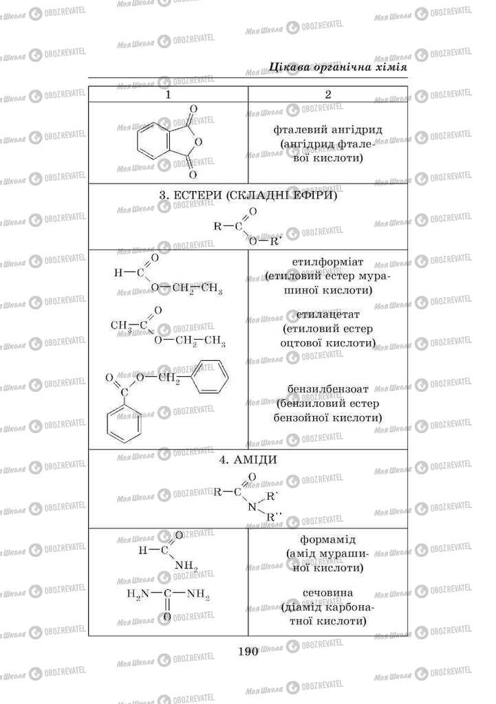 Учебники Химия 8 класс страница 190