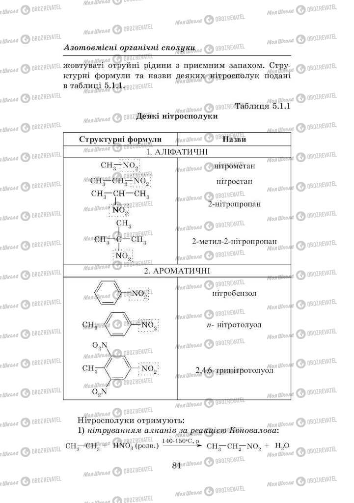 Підручники Хімія 8 клас сторінка  81