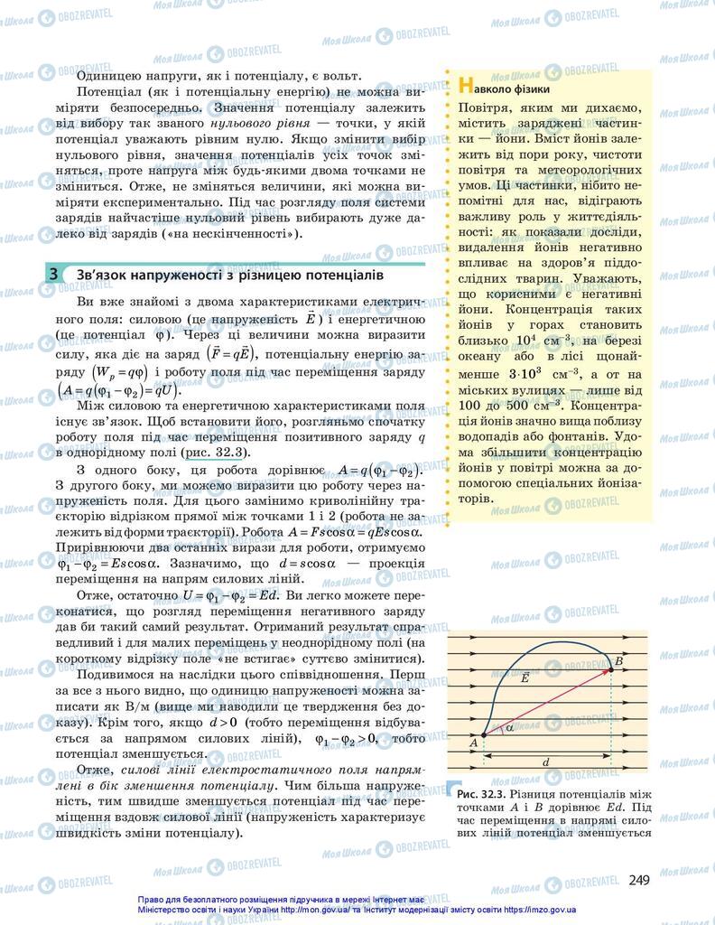 Учебники Физика 10 класс страница 249