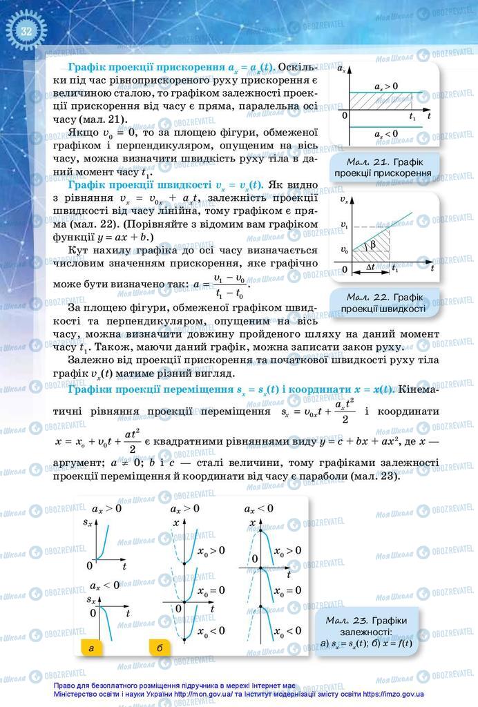 Учебники Физика 10 класс страница 32