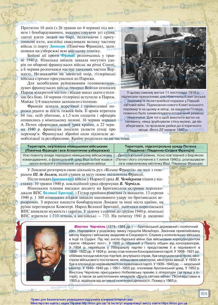 Підручники Всесвітня історія 10 клас сторінка 165