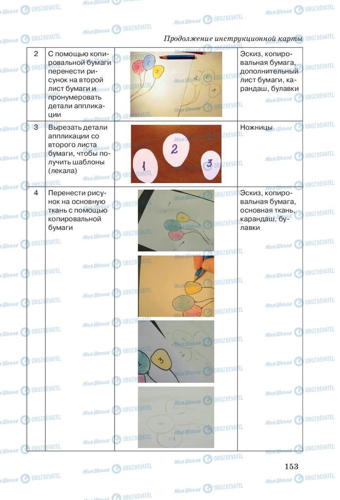 Учебники Трудовое обучение 5 класс страница 153