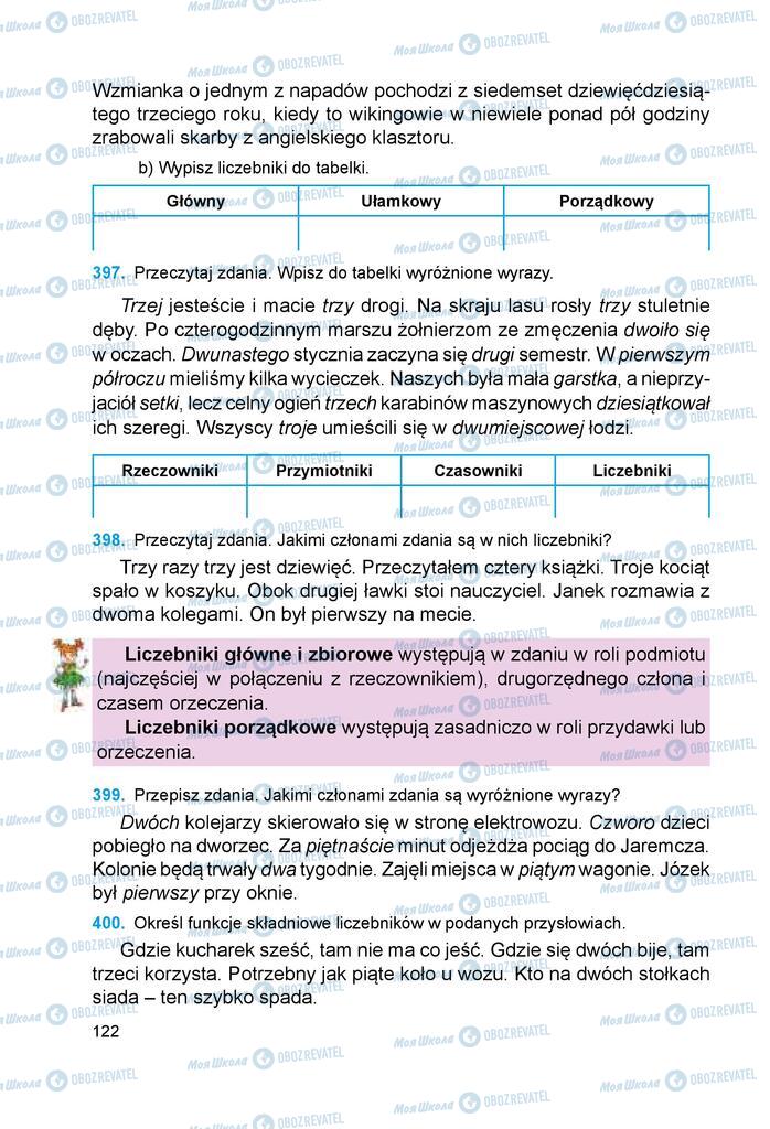Учебники Польский язык 6 класс страница 122