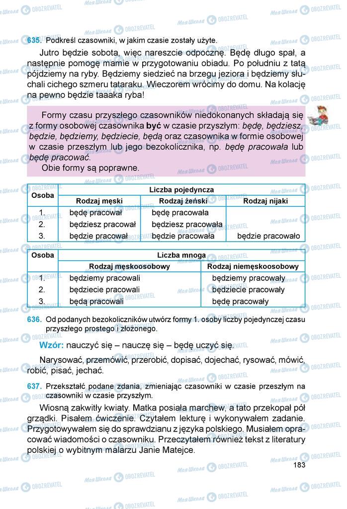 Учебники Польский язык 6 класс страница 183