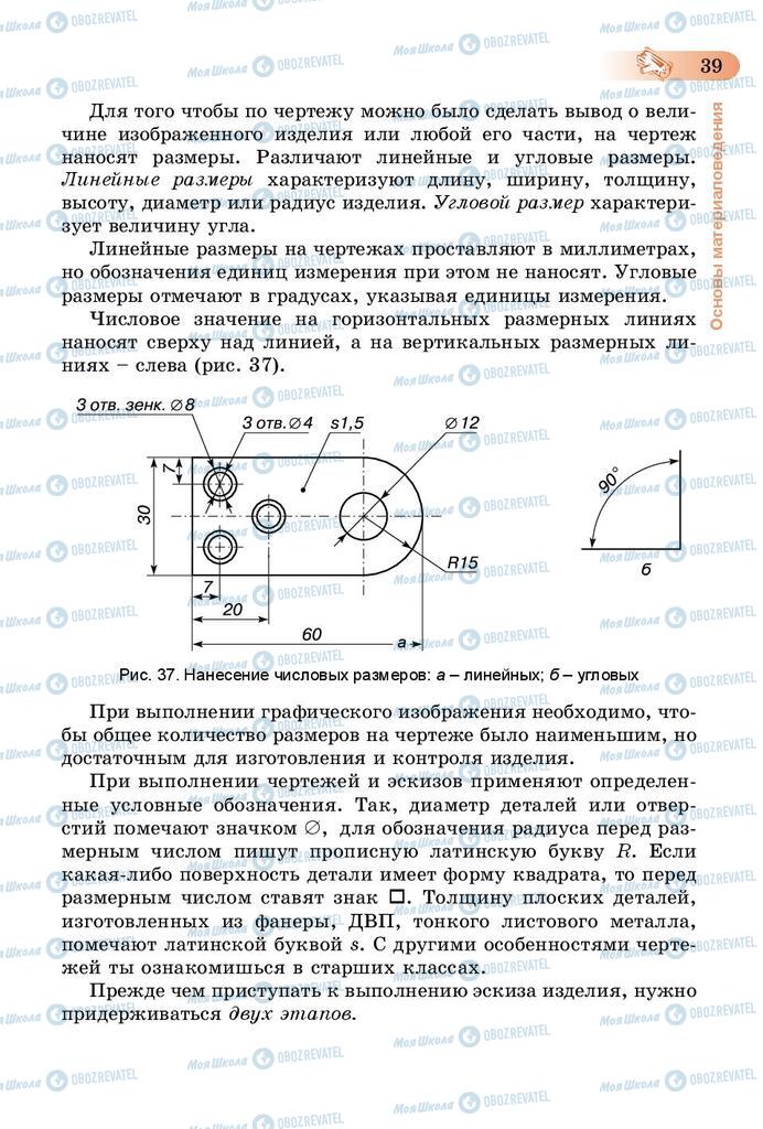 Підручники Трудове навчання 5 клас сторінка 39