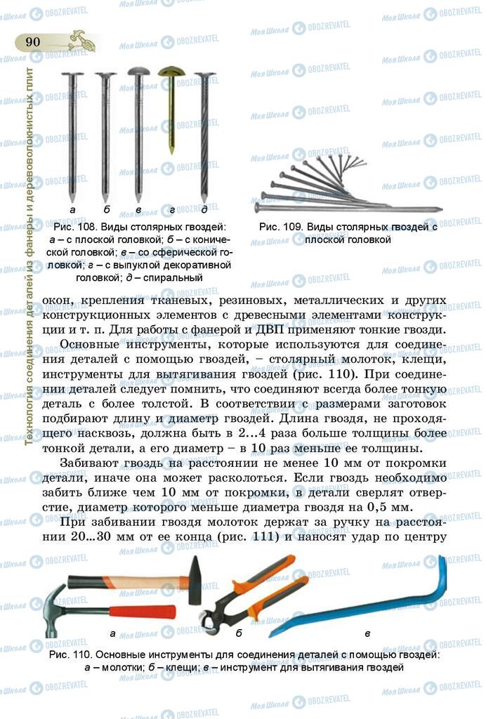 Учебники Трудовое обучение 5 класс страница  90