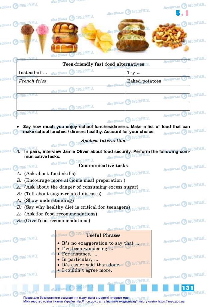 Підручники Англійська мова 10 клас сторінка 131