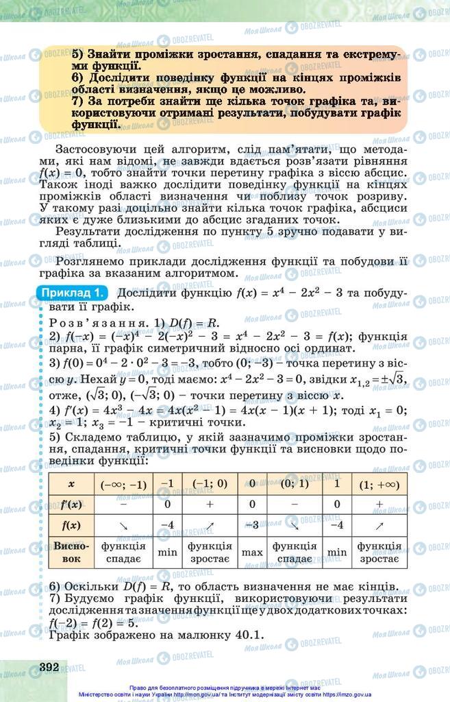 Учебники Алгебра 10 класс страница 392