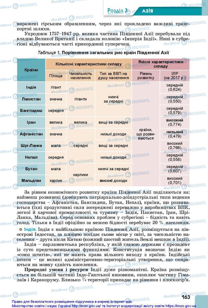 Учебники География 10 класс страница 163