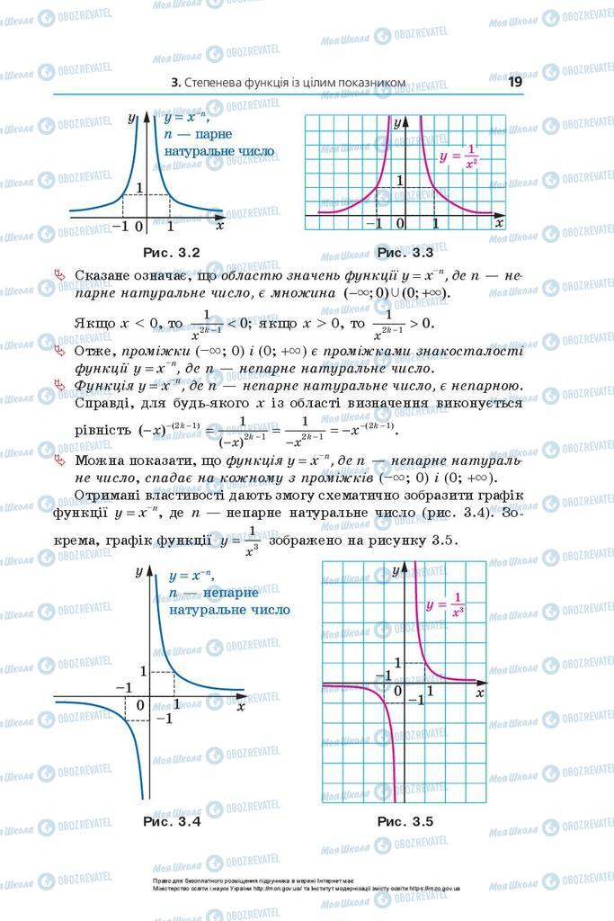 Підручники Математика 10 клас сторінка 19