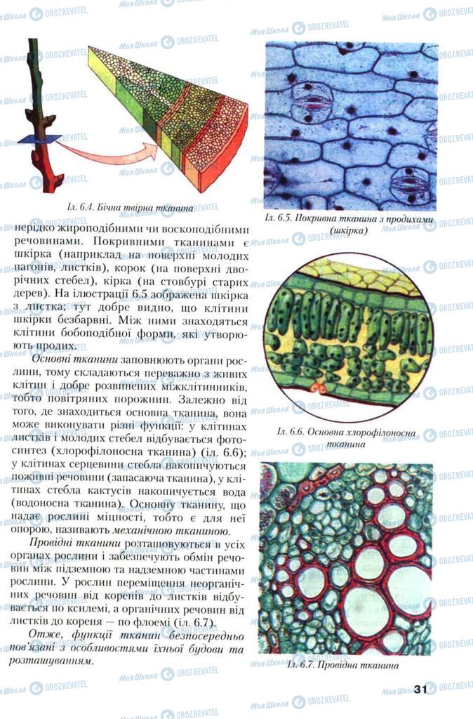 Учебники Биология 7 класс страница 31