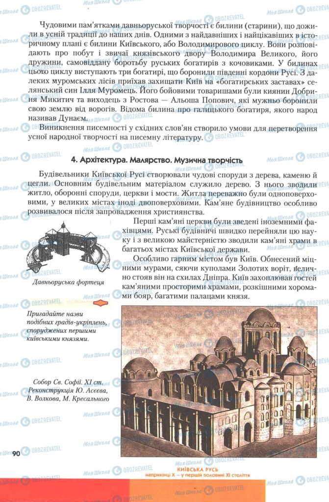 Підручники Історія України 7 клас сторінка 90