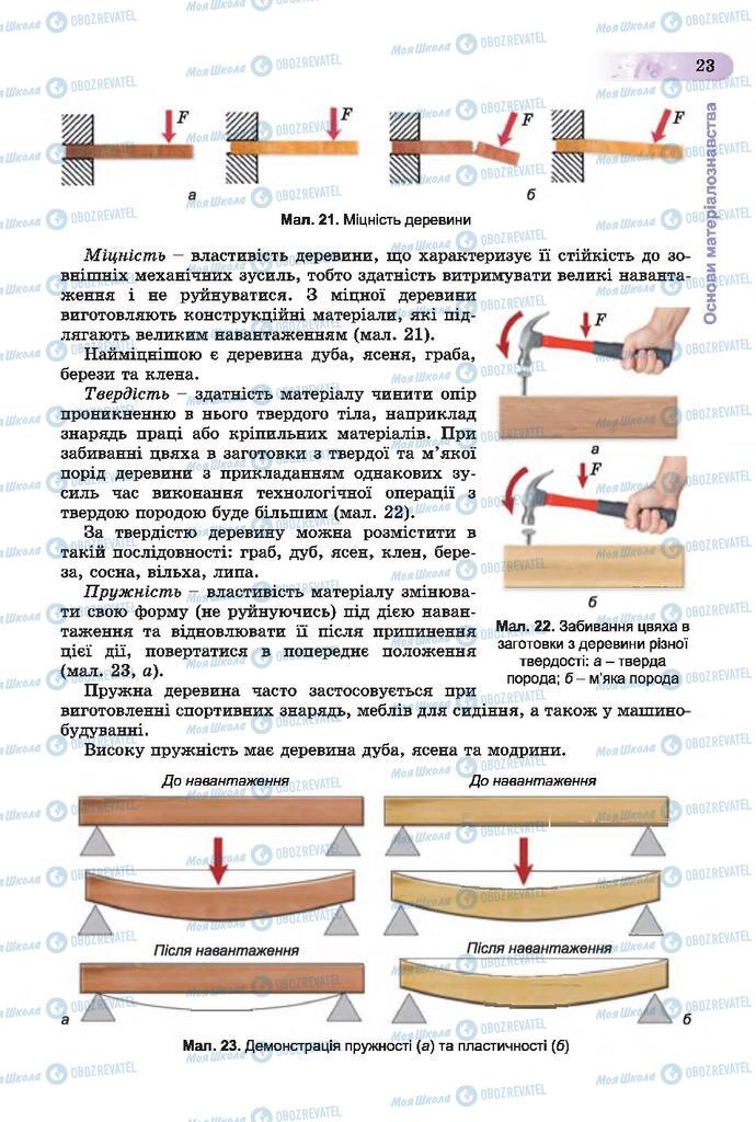 Учебники Трудовое обучение 7 класс страница  23