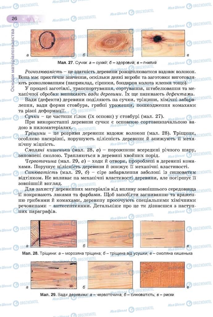 Підручники Трудове навчання 7 клас сторінка  26